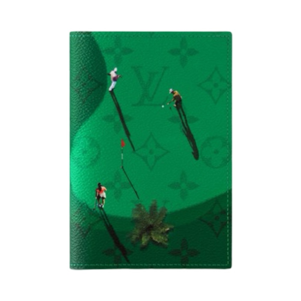 LOUIS VUITTON GOLF PASSPORT COVER - Picture 6 of 9